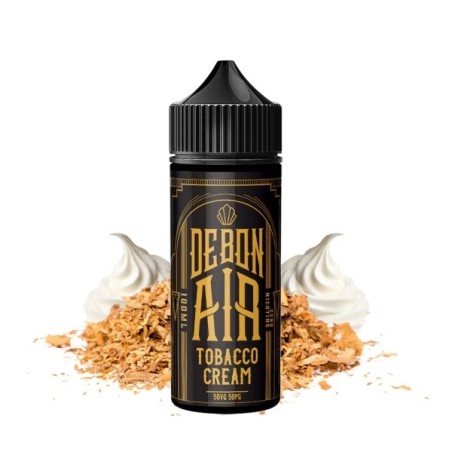 Debon Air - Tobacco Cream 120ml  E-liquide premium  xvape.ma Maroc.