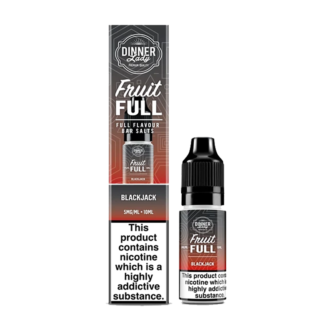Dinner Lady - Fruit Full Bar - Blackjack - 10ml 20mg