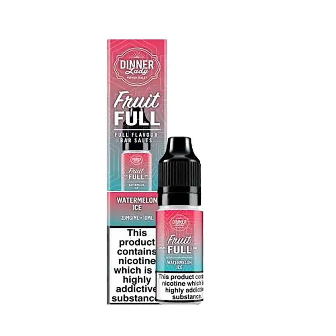 Dinner Lady - Fruit Full Bar - Watermelon Slices Sweet- 10ml 20mg