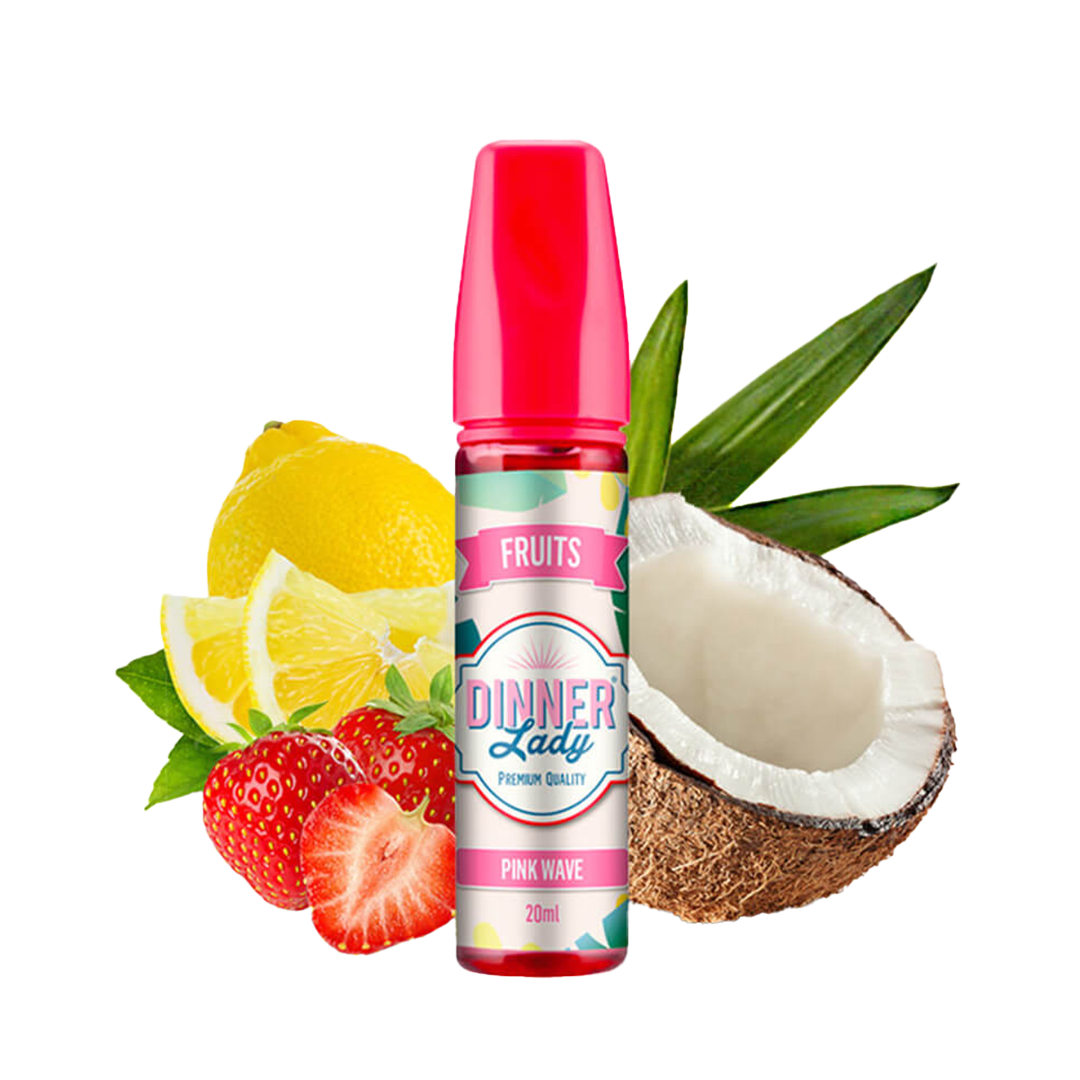 Dinner Lady Bubble Pink Wave 60ml  E-liquide premium  xvape.ma Maroc.