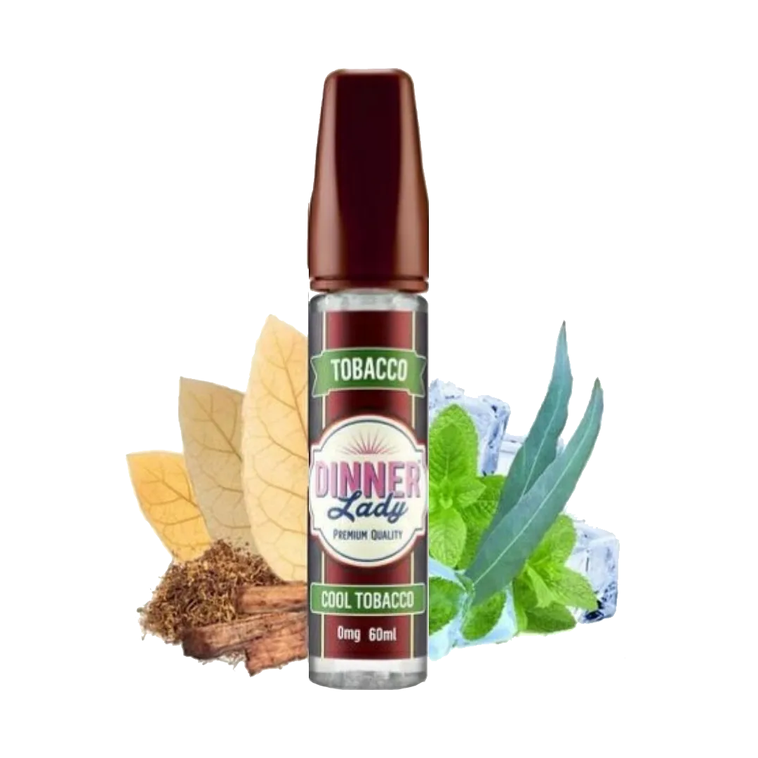 Dinner Lady Mint Tobacco 60ml  E-liquide premium  xvape.ma Maroc.