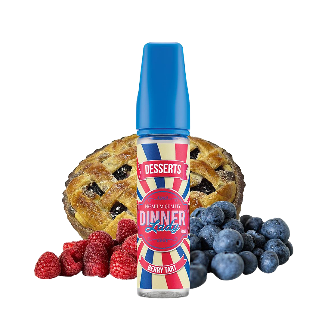 Dinner Lady Berry Tart 60ml  E-liquide premium  xvape.ma Maroc.