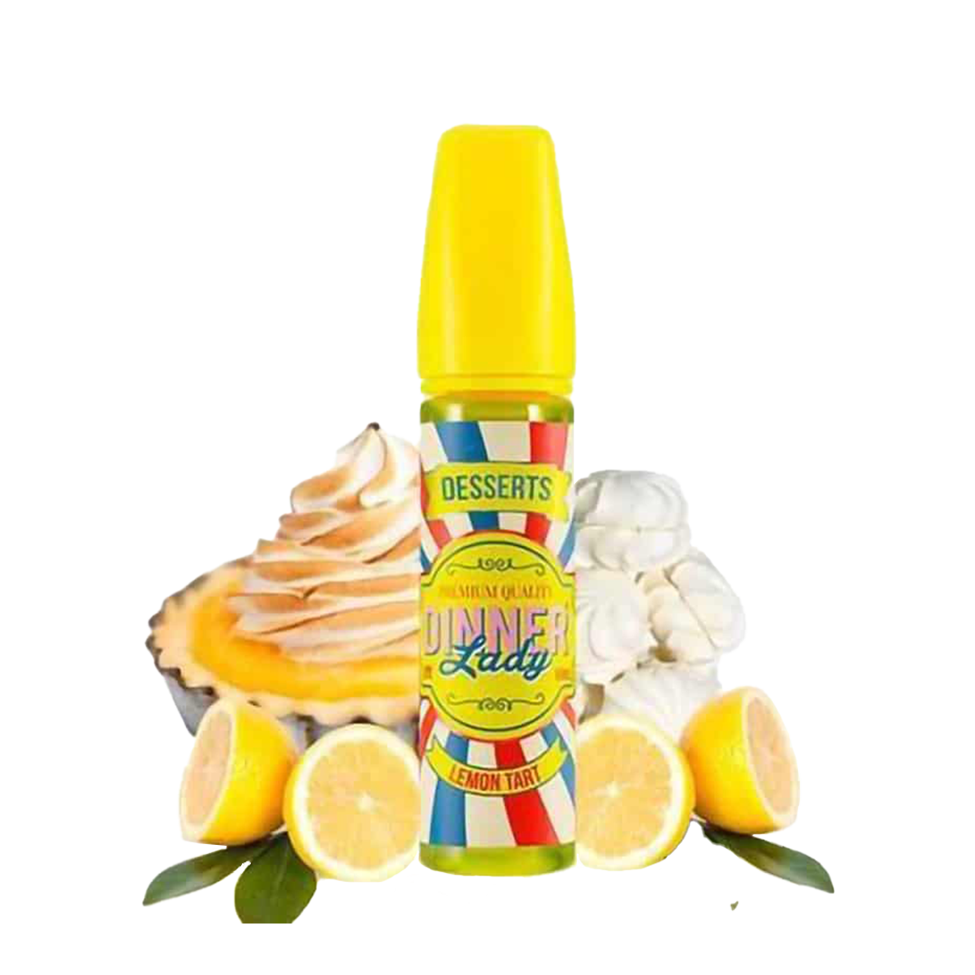 Dinner Lady Lemon Tart 60ml  E-liquide premium  xvape.ma Maroc.