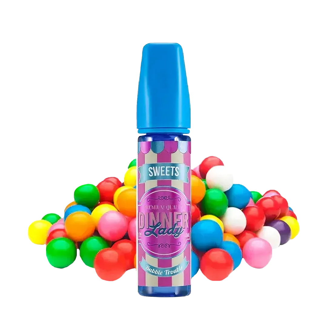Dinner Lady Bubble Trouble Sweets 60ml E-liquide premium xvape.ma Maroc.