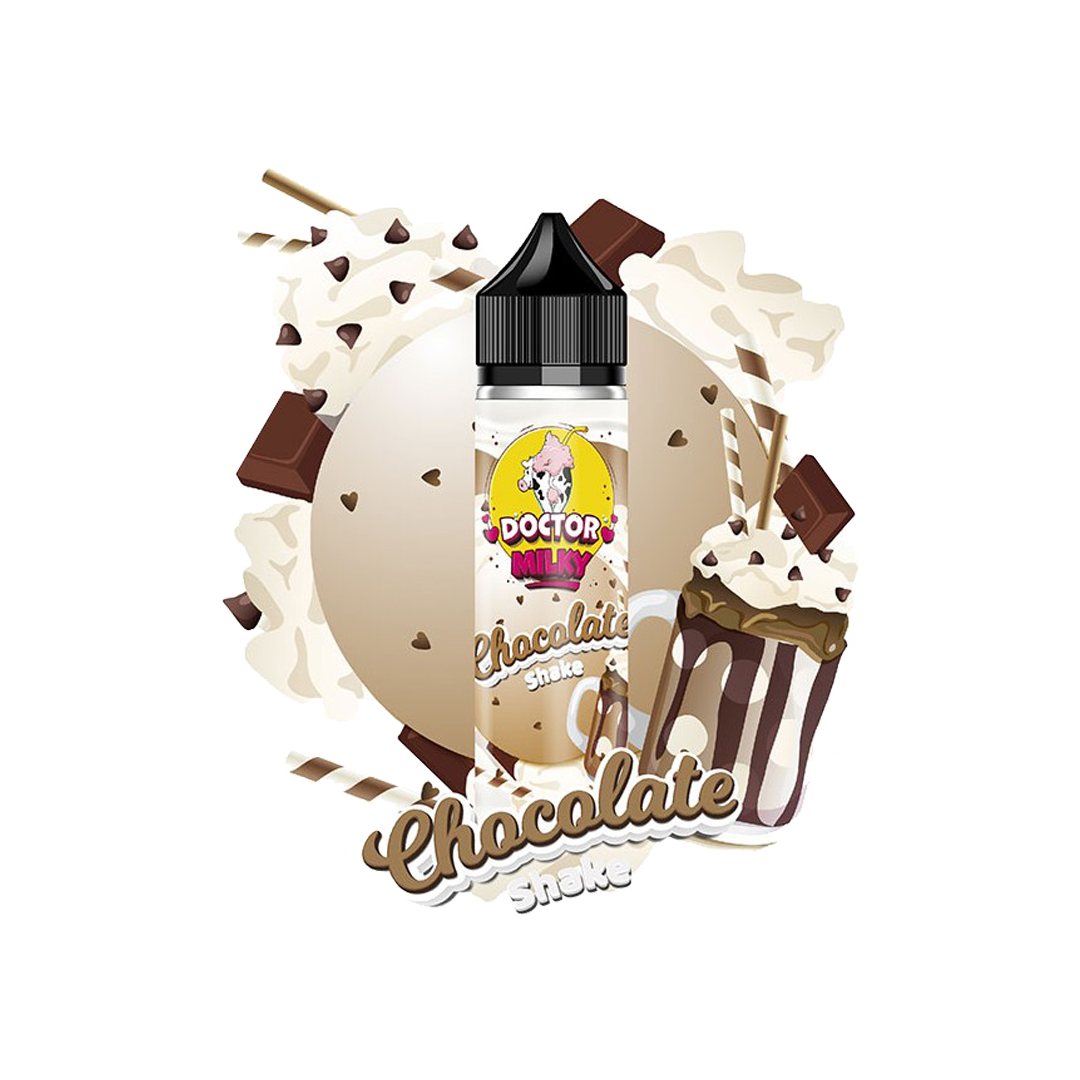 Doctor Milky Chocolate shake 60ml  E-liquide premium  xvape.ma Maroc.