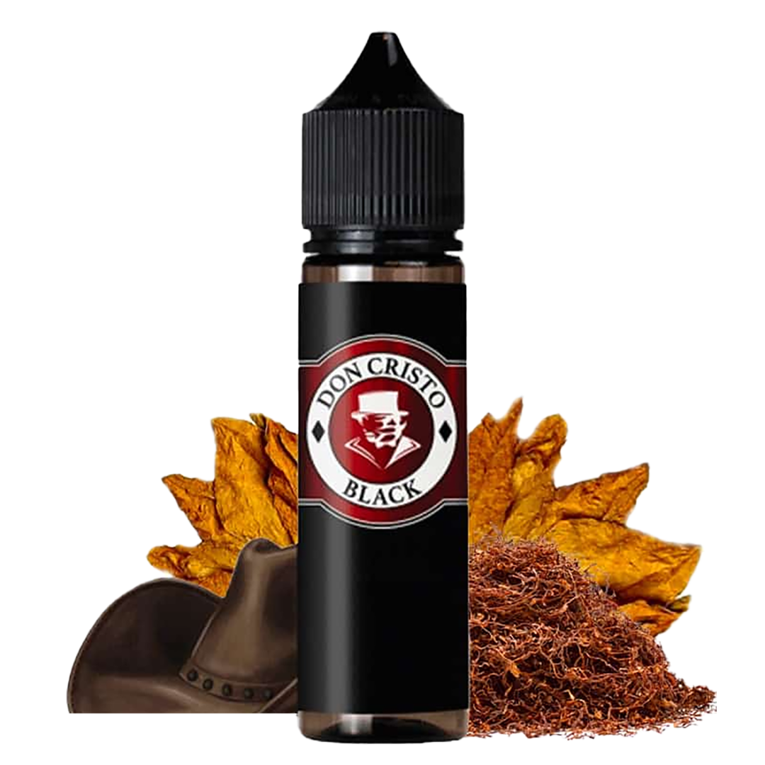 Don Cristo - Black 60 ML  E-liquide premium  xvape.ma Maroc.