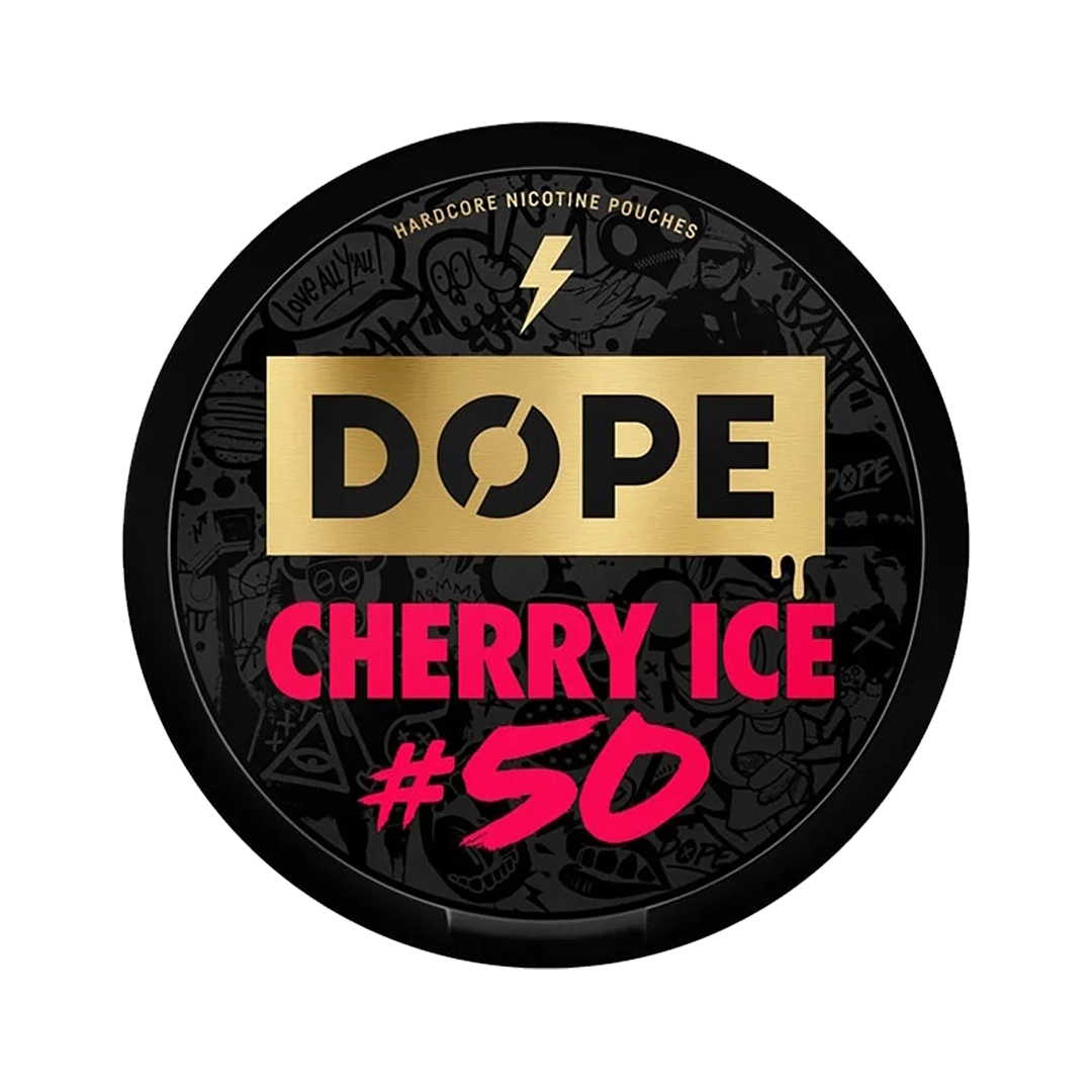 Dope - Nicotine pouche - Cherry Ice - 50mg/g