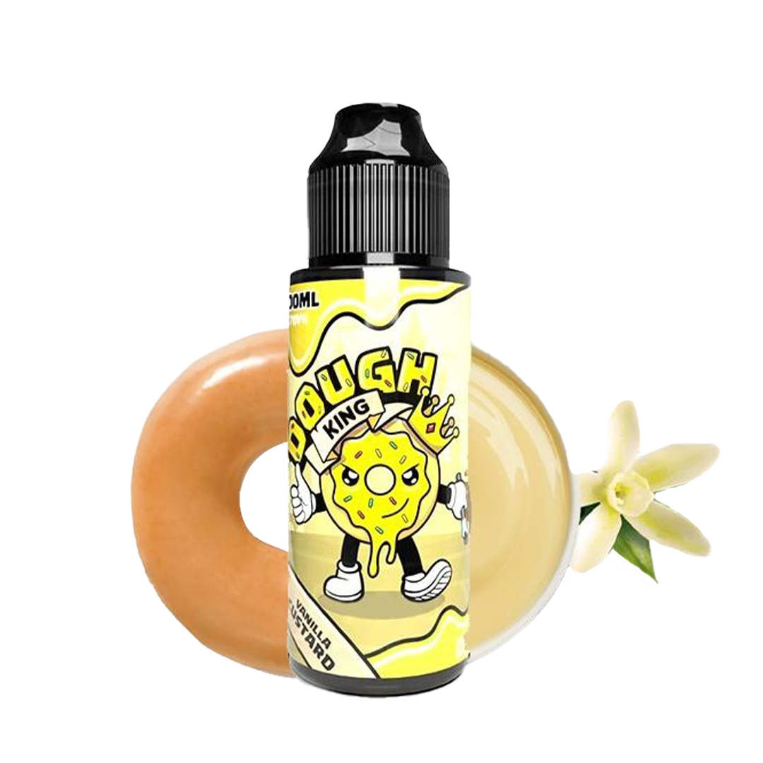 Dough King Vanilla Custard 120ml  E-liquide premium  xvape.ma Maroc.