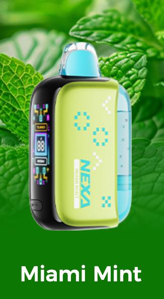 DragBar Nexa Pix - Miami Mint - 30k Puffs 5%
