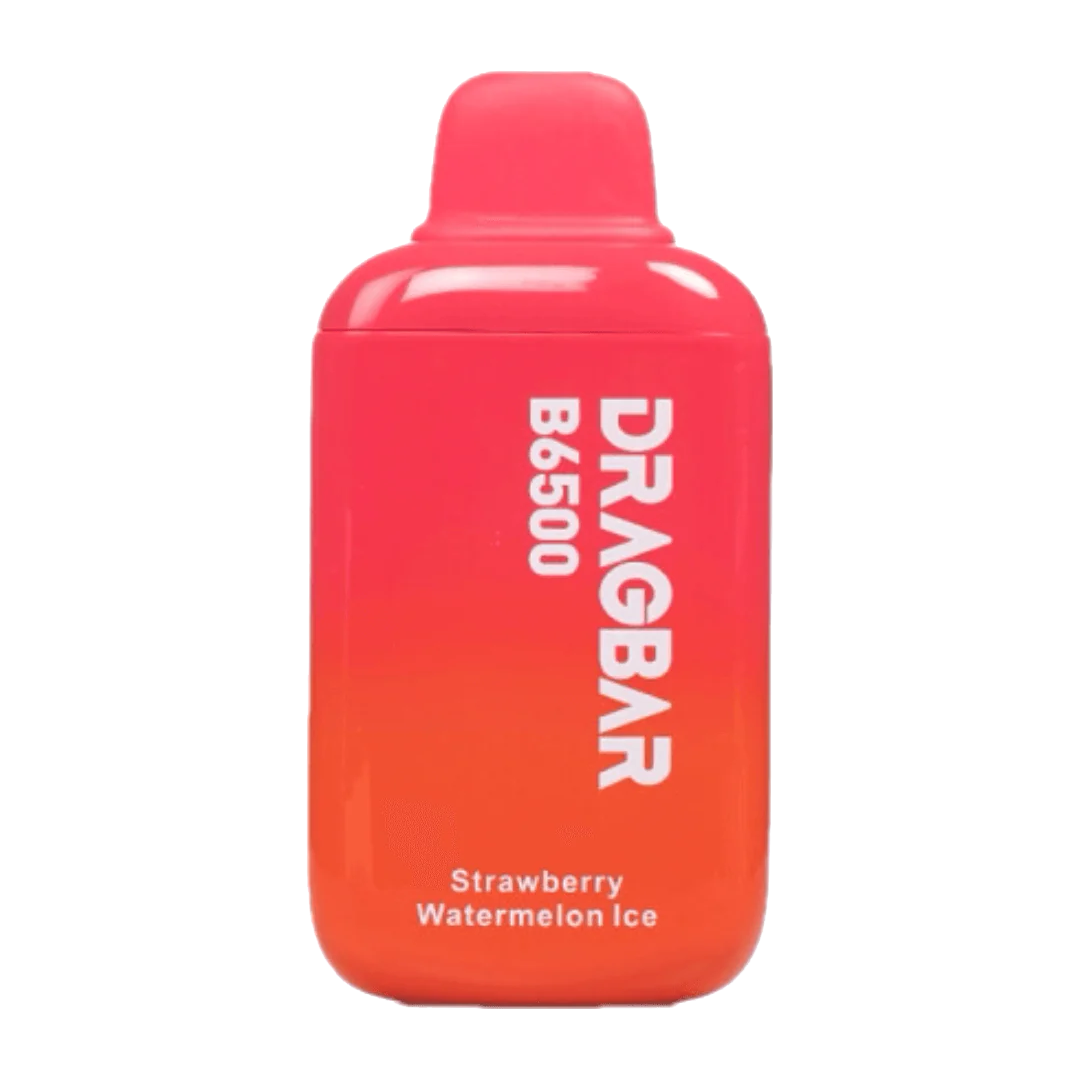 Drag Bar B6500 Puff - Strawberry Watermelon ice - 5%  Jetable  xvape.ma Maroc.