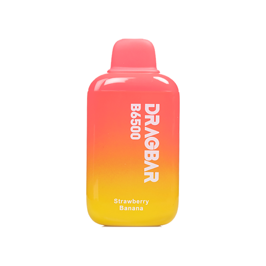 Drag Bar B6500 Puff - Strawberry banana - 5% Drag Bar B6500 Puff - Strawberry banana - 5%
