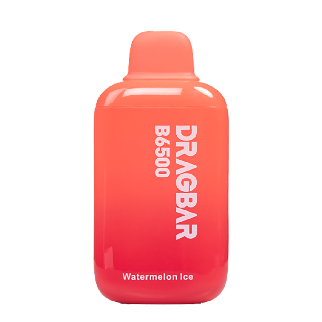Drag Bar B6500 Puff - Watermelon ice - 5%  Jetable  xvape.ma Maroc.