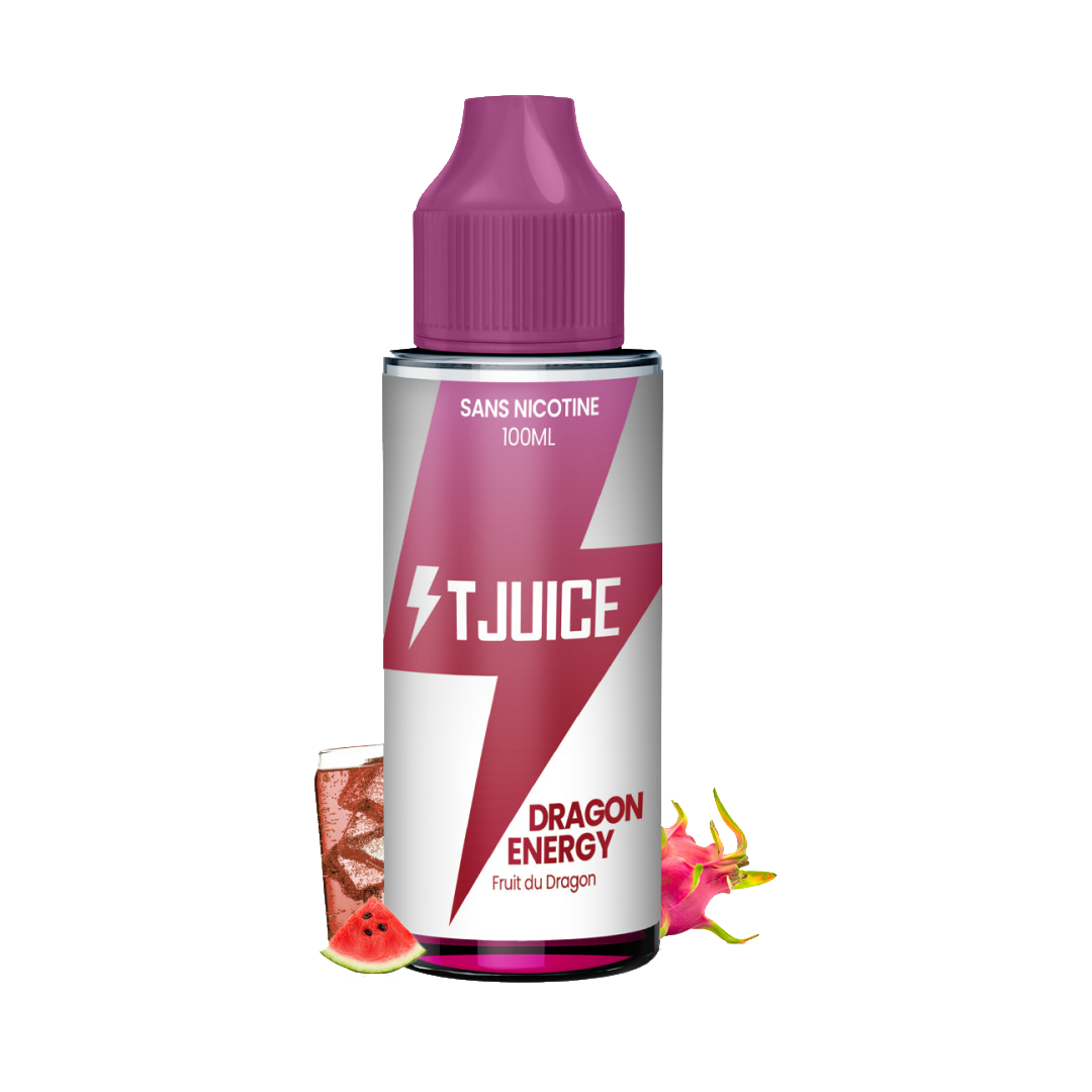 Dragon Energy 120ml - Tjuice  E-liquide premium  xvape.ma Maroc.