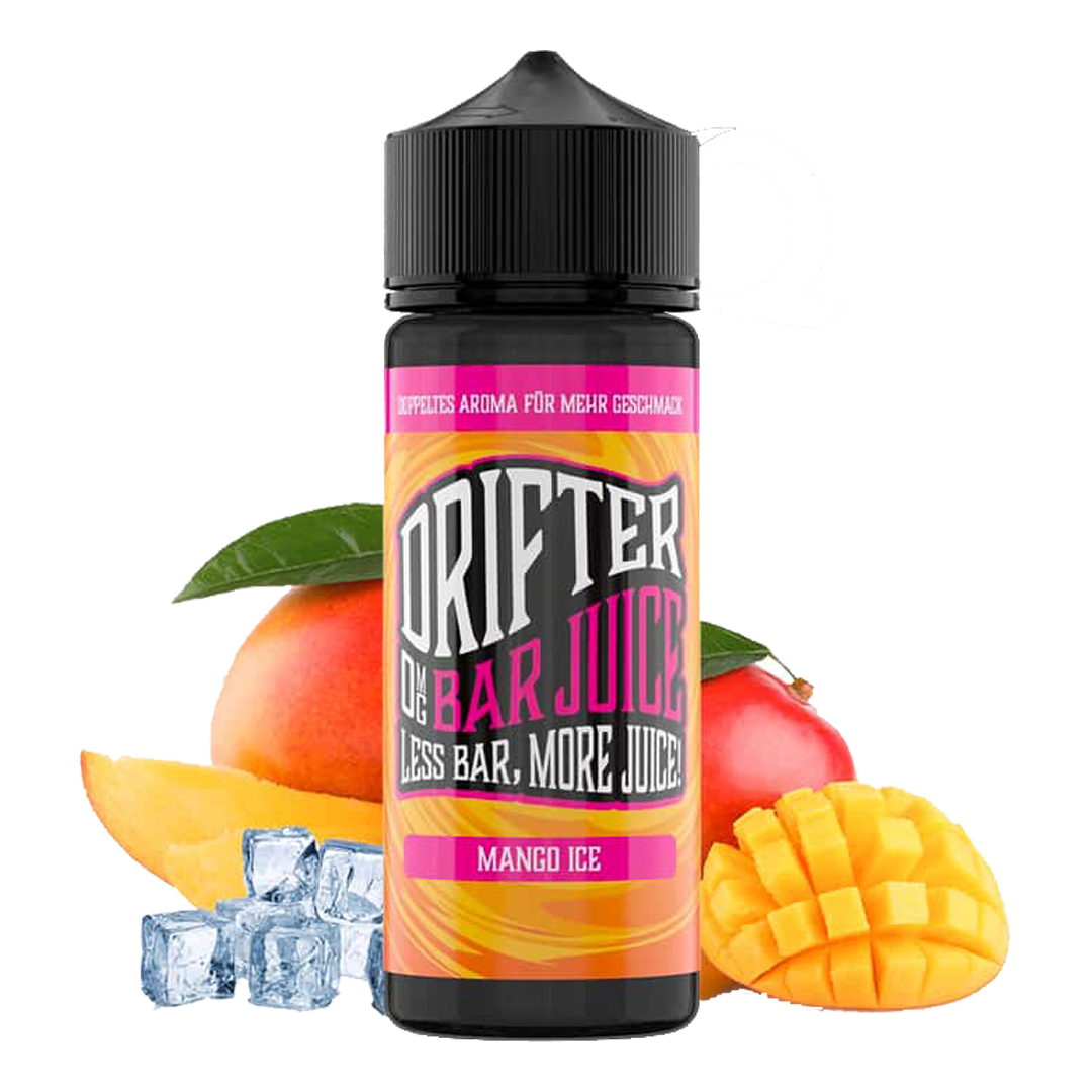 Drifter bar juice Mango ice 120ml  E-liquide premium  xvape.ma Maroc.