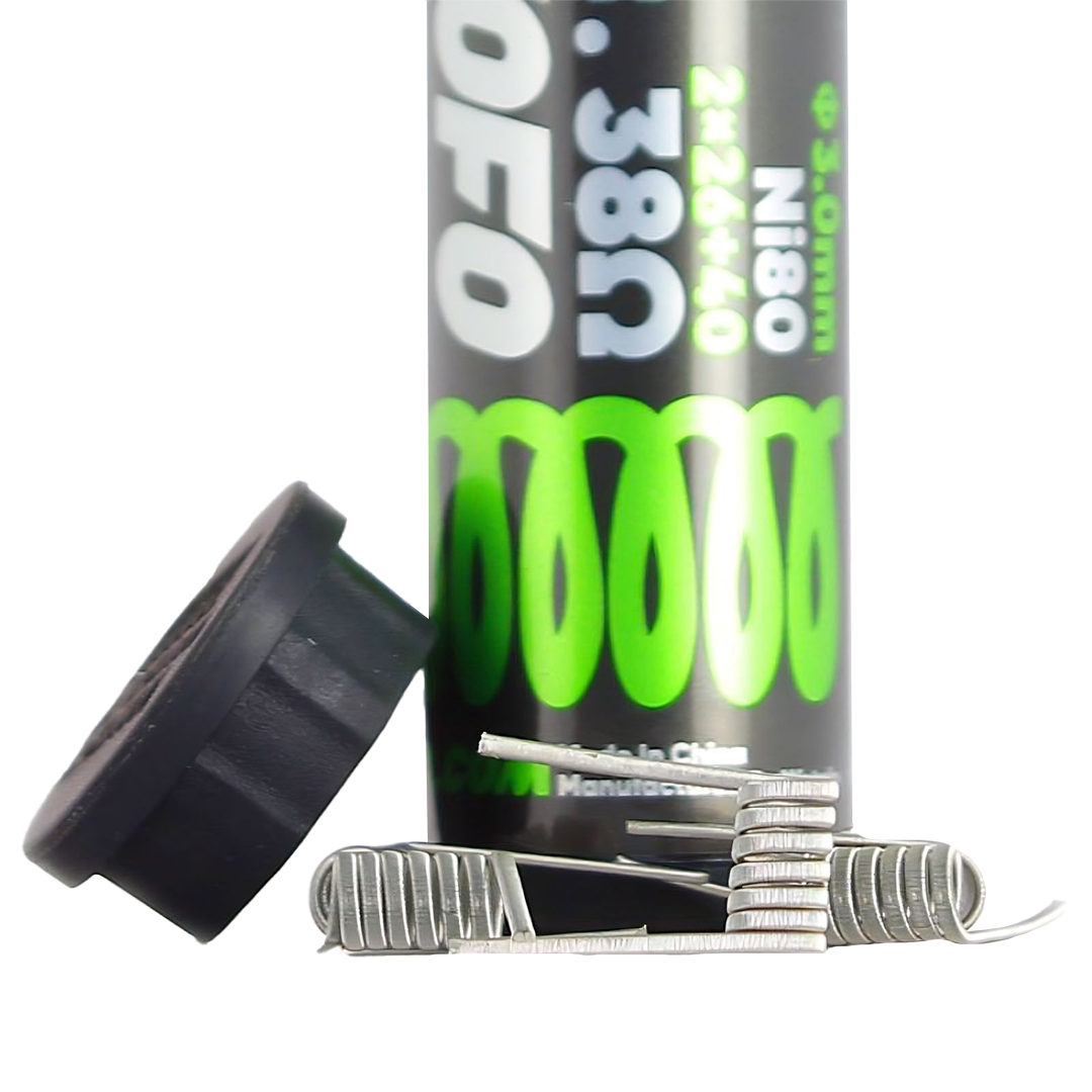 Dual Core Fused Clapton Coils 0.38ohm - Wotofo Coil xvape.ma Maroc.