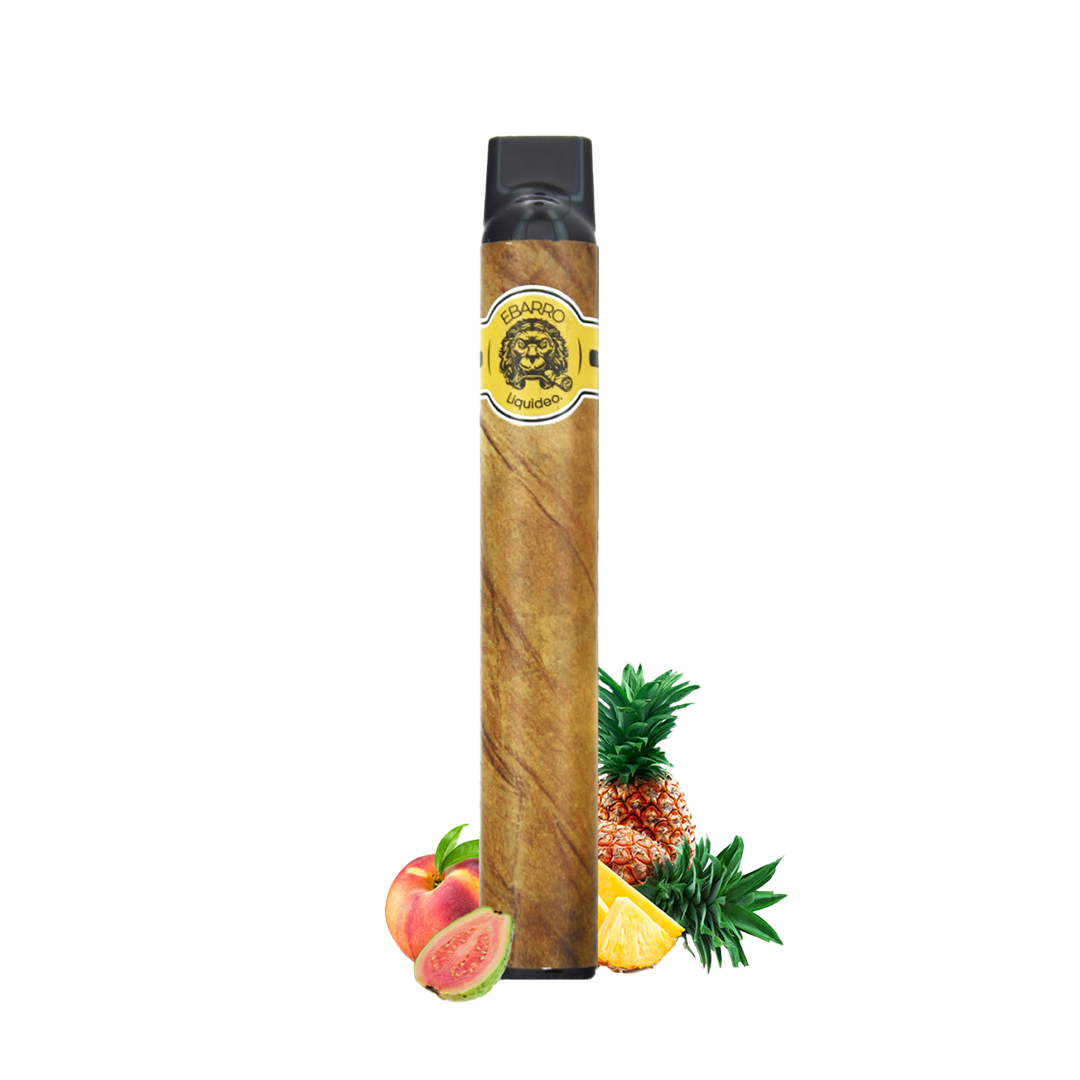 Liquideo Ebarro 2000 Taffs - Hawai Hookah (2%)  Jetable  xvape.ma Maroc.