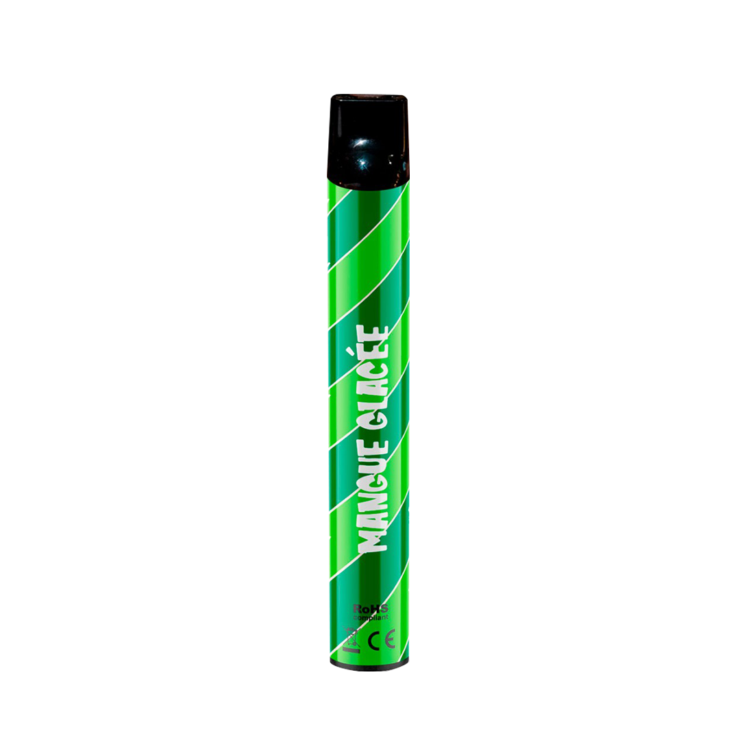 Wpuff Magnum Liquideo - Mangue Glacé - Jetable 2000 taffs 2% Jetable xvape.ma Maroc.