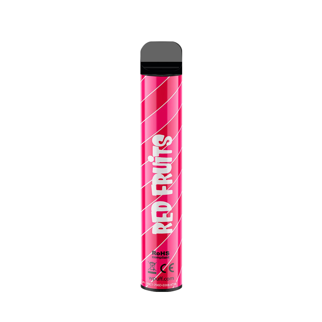 Wpuff Magnum Liquideo - RED FRUITS - Jetable 2000 Taffs 2% Jetable xvape.ma Maroc.