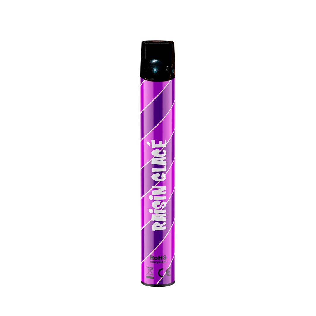 Wpuff Magnum Liquideo - Raisin Glacé - Jetable 2000 taffs 2% Jetable xvape.ma Maroc.