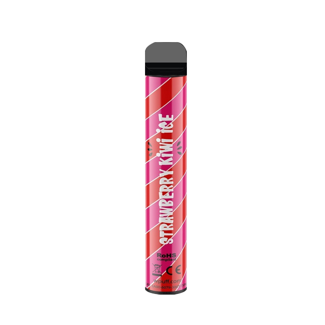 Wpuff Magnum Liquideo - STRAWBERRY KIWI ICE - Jetable 2000 Taffs 2% Jetable xvape.ma Maroc.