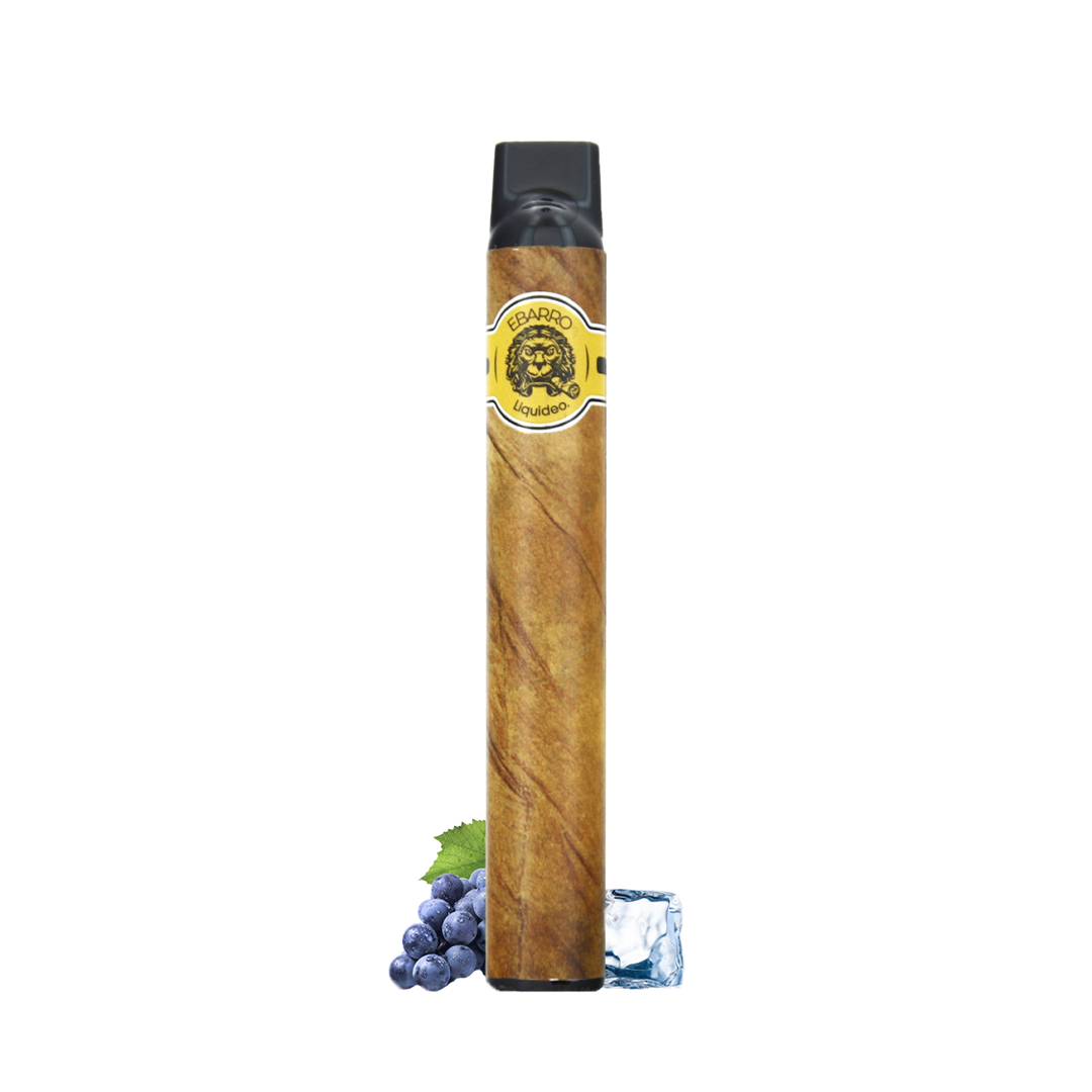 Liquideo Ebarro 2000 Taffs - Raisin galcé (2%)  Jetable  xvape.ma Maroc.