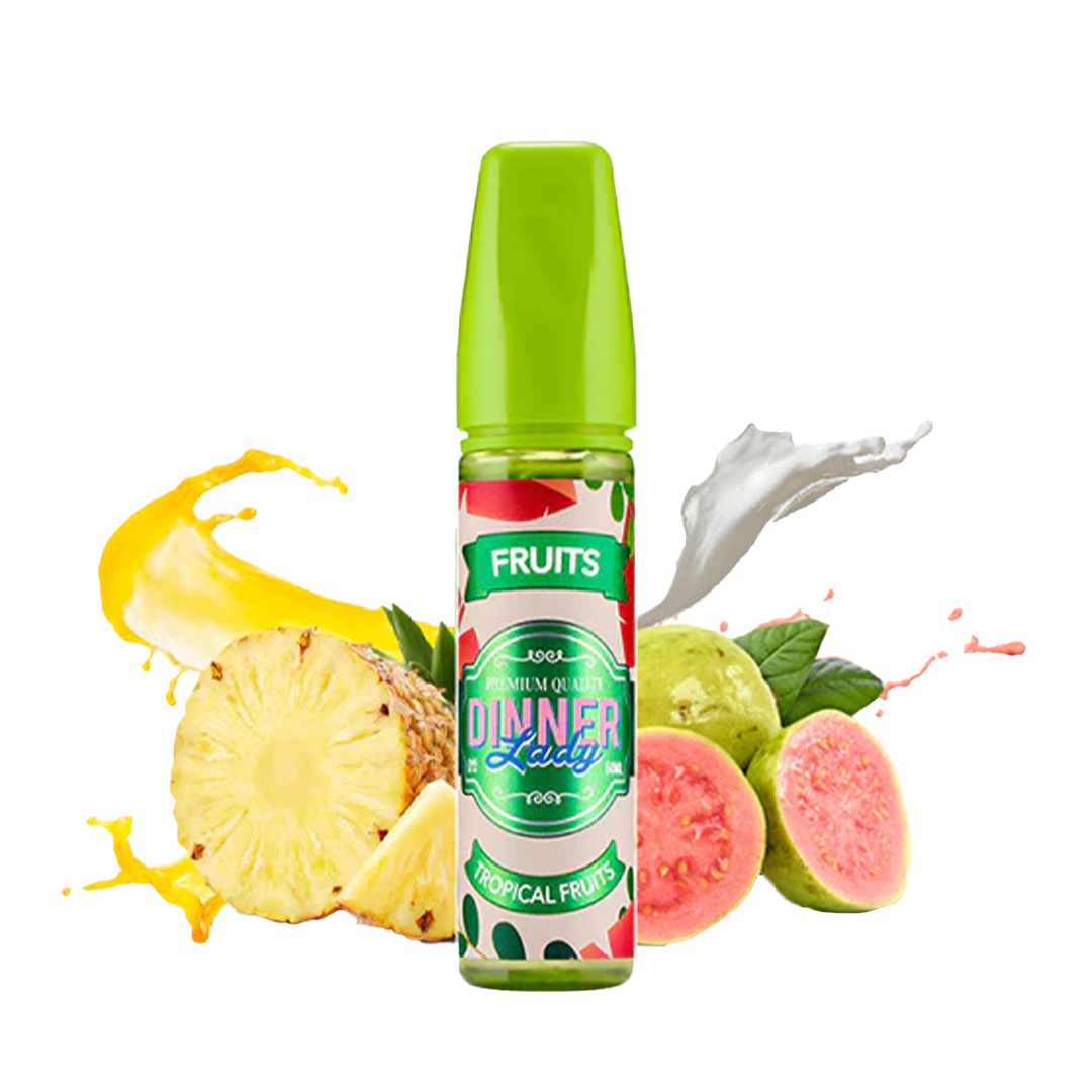 Dinner lady Tropical fruits 60ml  E-liquide premium  xvape.ma Maroc.
