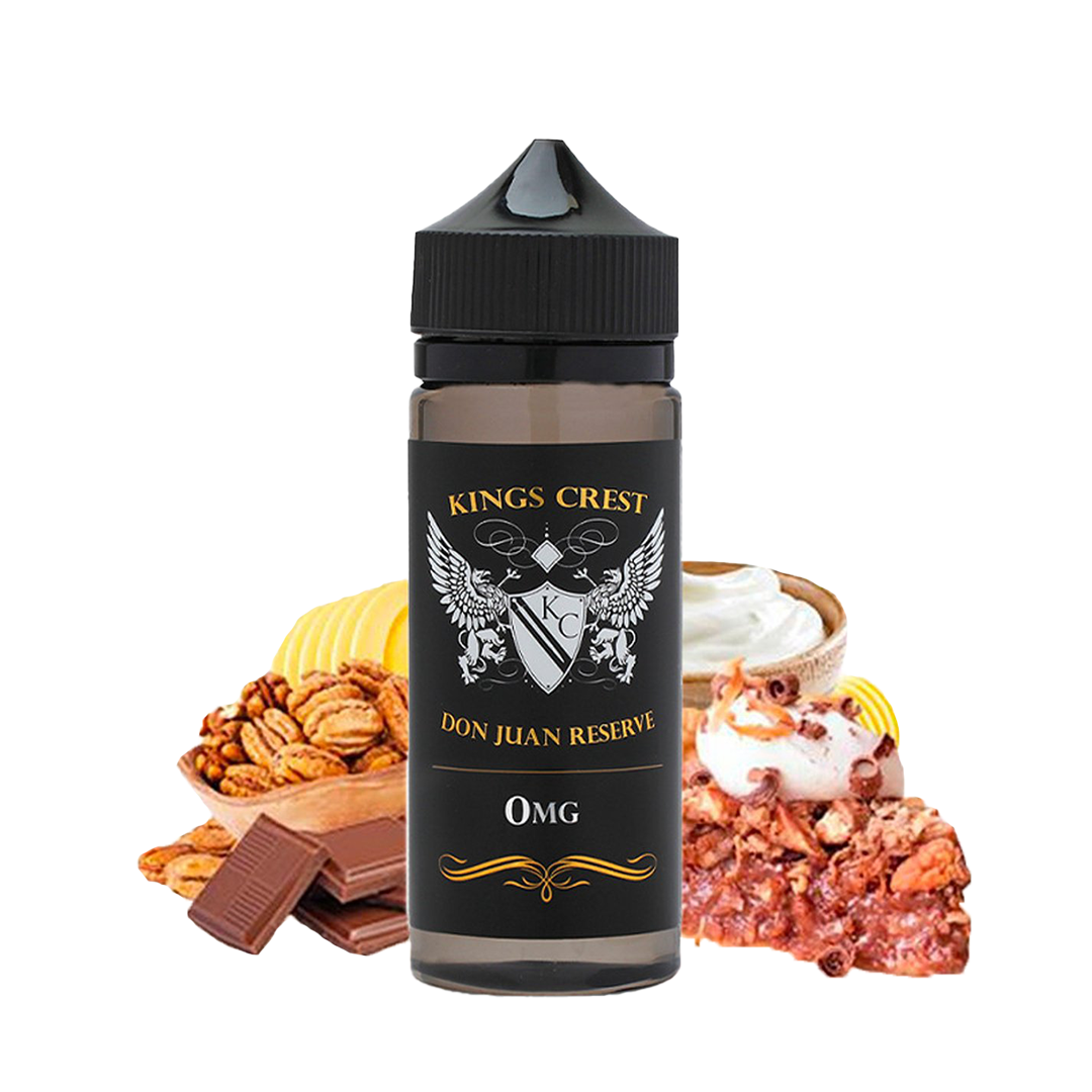 Kings Crest Don Juan Reserve 120ml  E-liquide premium  xvape.ma Maroc.