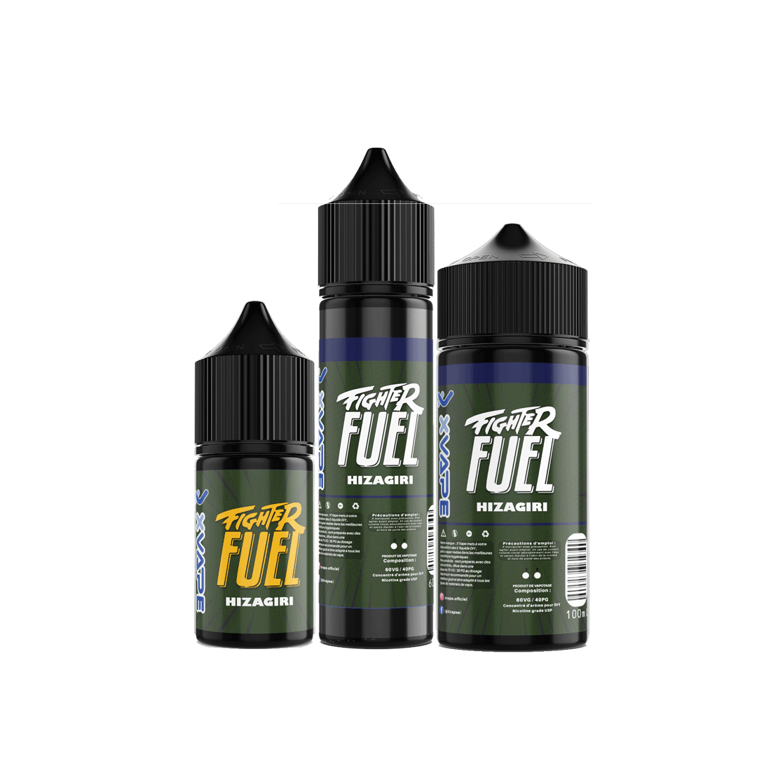 E-liquide DIY - HIZAGIRI - Fighter Fuel  E-liquide DIY  xvape.ma Maroc.