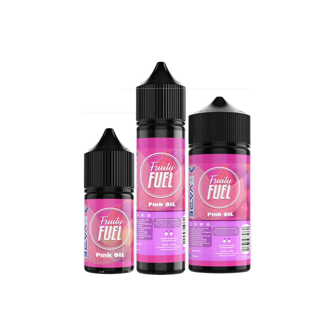 E-liquide DIY - PINK Oil - FRUITY FUEL  E-liquide DIY  xvape.ma Maroc.