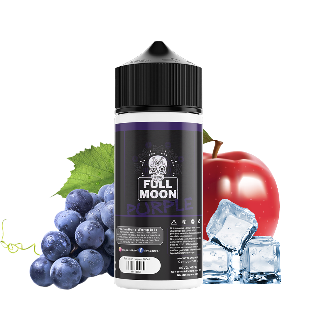 E-liquide DIY Full Moon Purple E-liquide DIY xvape.ma Maroc.