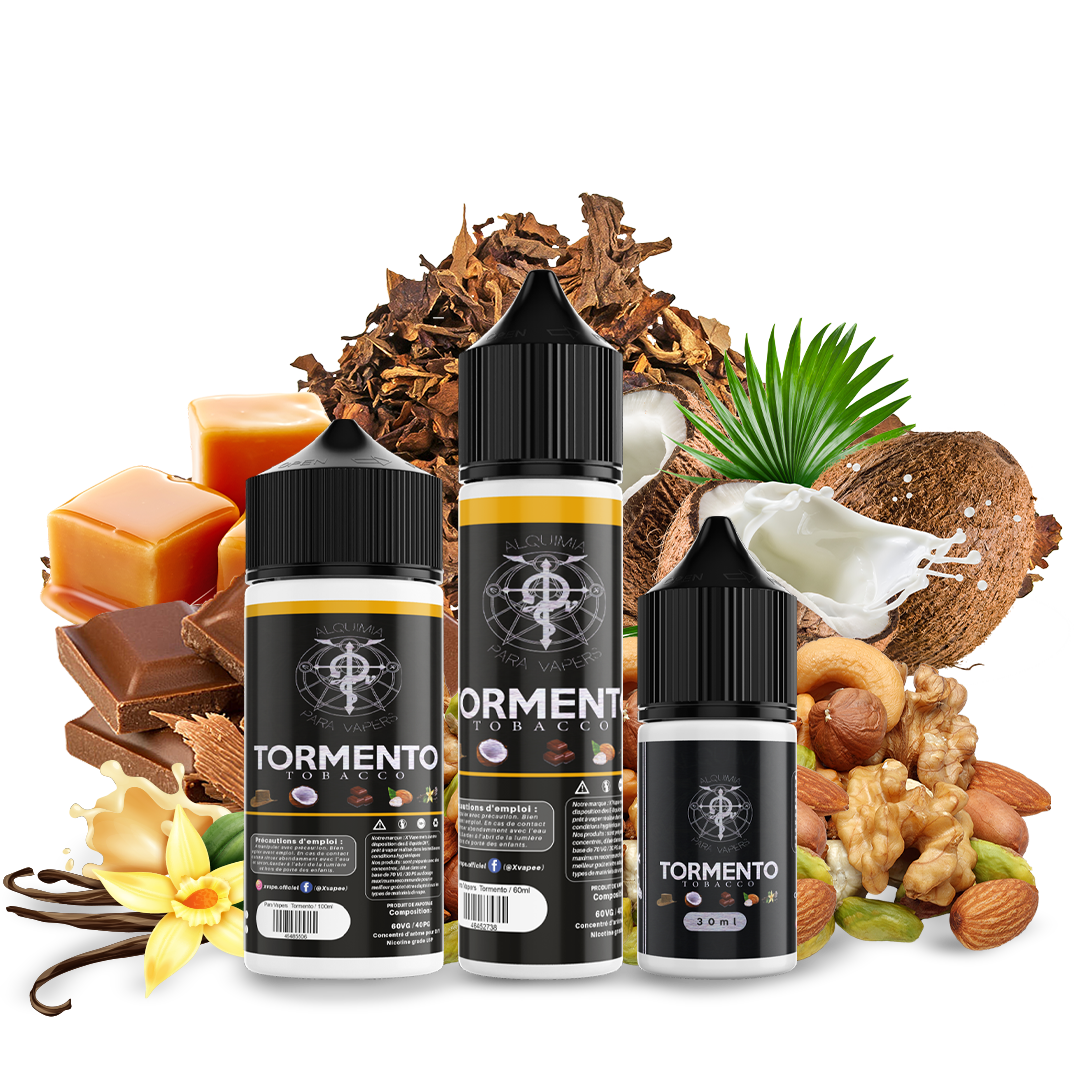 E-liquide DIY Tormento Para Vapers  E-liquide DIY  xvape.ma Maroc.