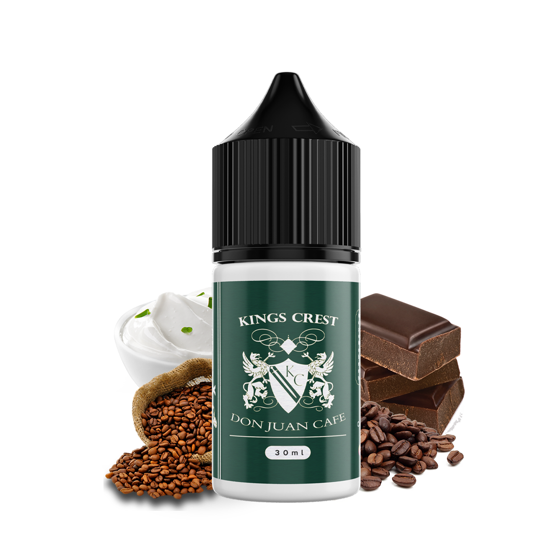 E-liquide DIY Kings Crest Don Juan Café E-liquide DIY xvape.ma Maroc.
