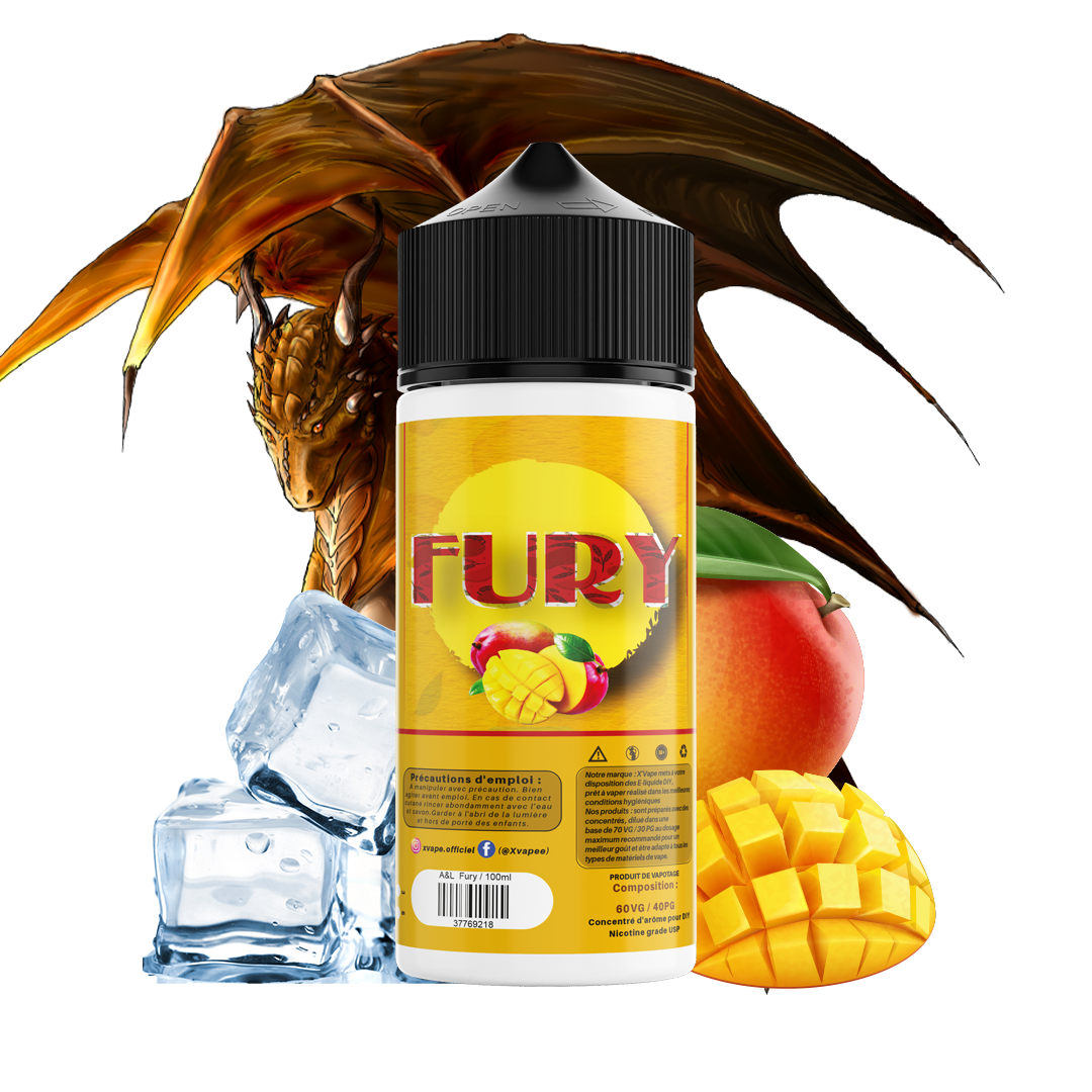 E-liquide DIY Fury A&L Ultimate  E-liquide DIY  xvape.ma Maroc.