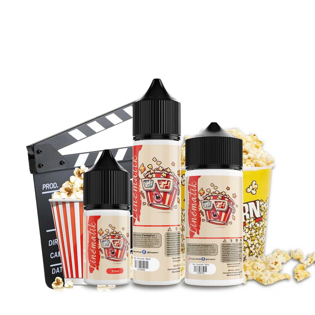 E-liquide DIY Cinematik A&L Les Créations  E-liquide DIY  xvape.ma Maroc.