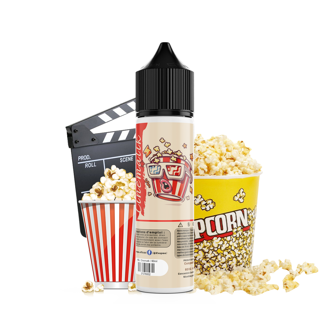 E-liquide DIY Cinematik A&L Les Créations  E-liquide DIY  xvape.ma Maroc.