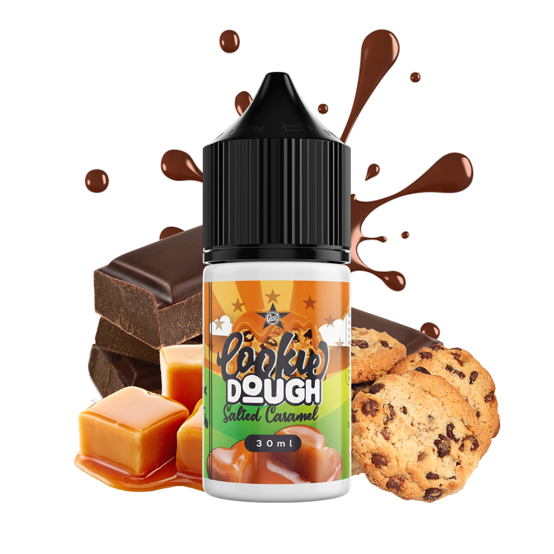 E-liquide DIY Cookie Dough salted caramel JOE'S JUICE  E-liquide DIY  xvape.ma Maroc.