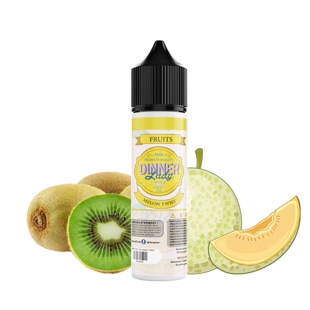 E-liquide DIY Dinner Lady Melon Twist E-liquide DIY xvape.ma Maroc.