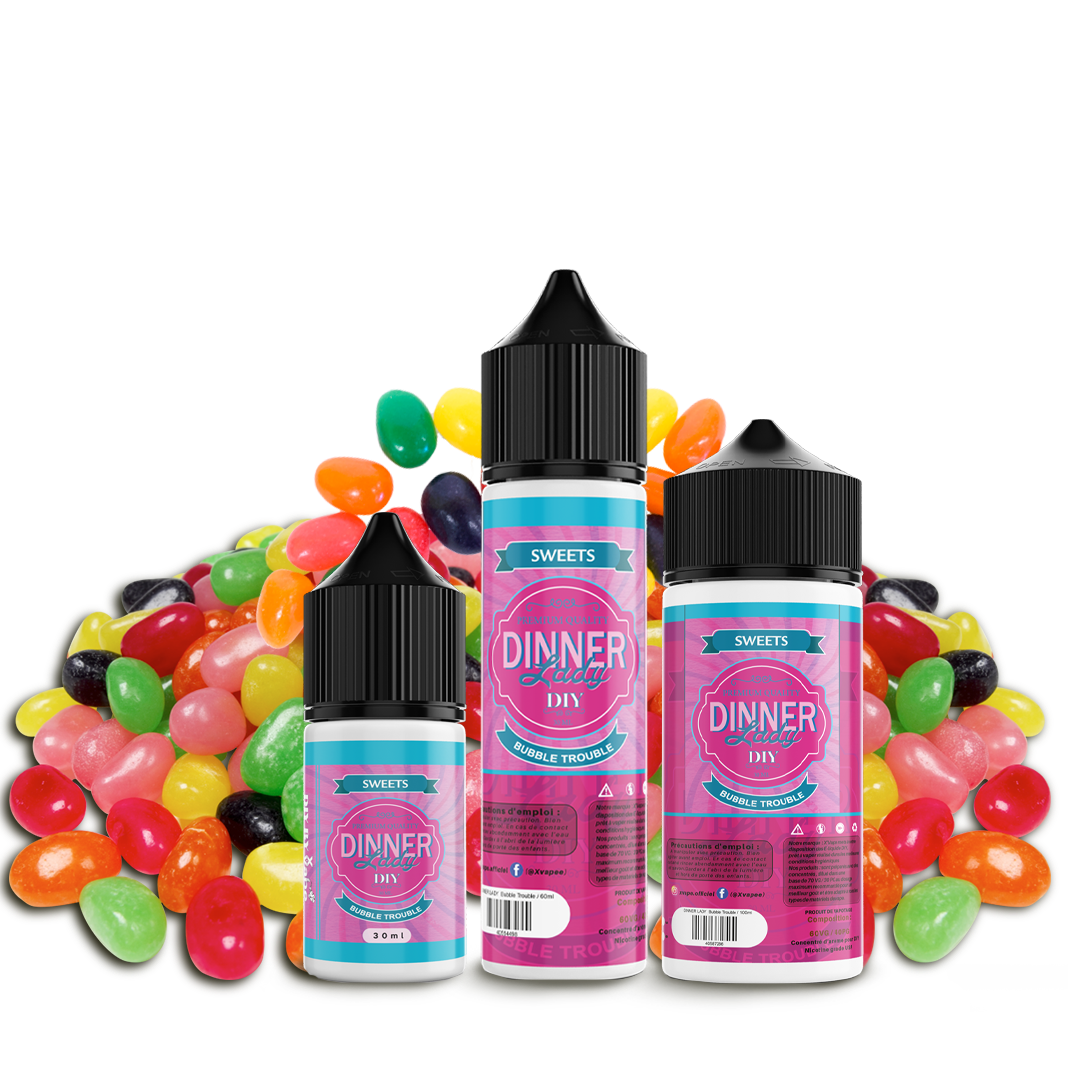 E-liquide DIY Dinner Lady Bubble Trouble E-liquide DIY xvape.ma Maroc.