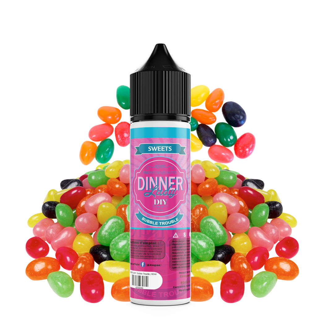 E-liquide DIY Dinner Lady Bubble Trouble E-liquide DIY xvape.ma Maroc.