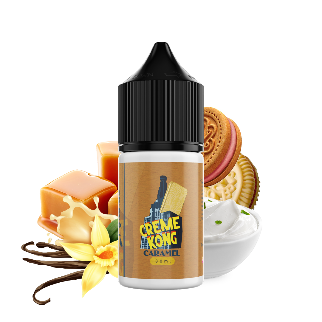E-liquide DIY Creme Kong caramel E-liquide DIY xvape.ma Maroc.
