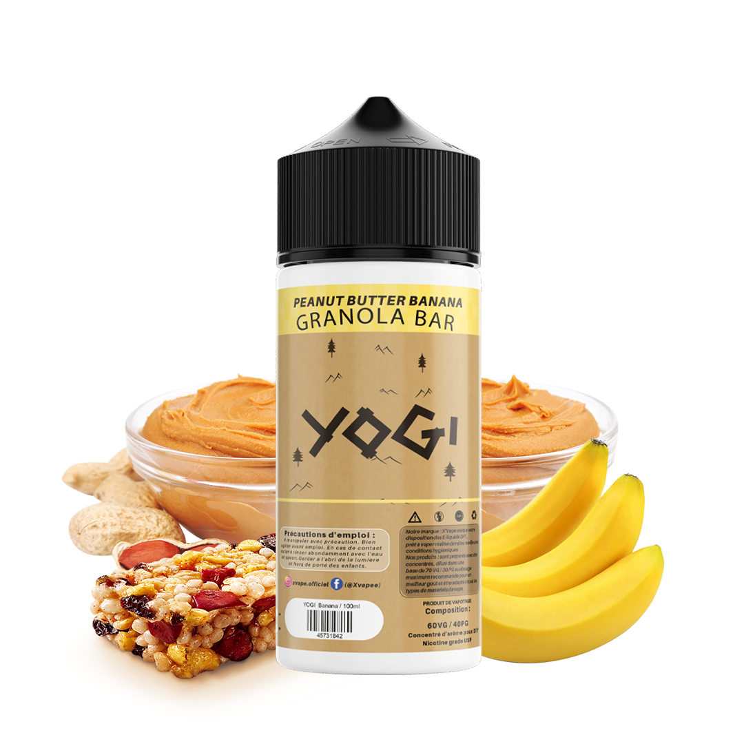 E-liquide DIY Yogi Banana Granola Bar E-liquide DIY xvape.ma Maroc.