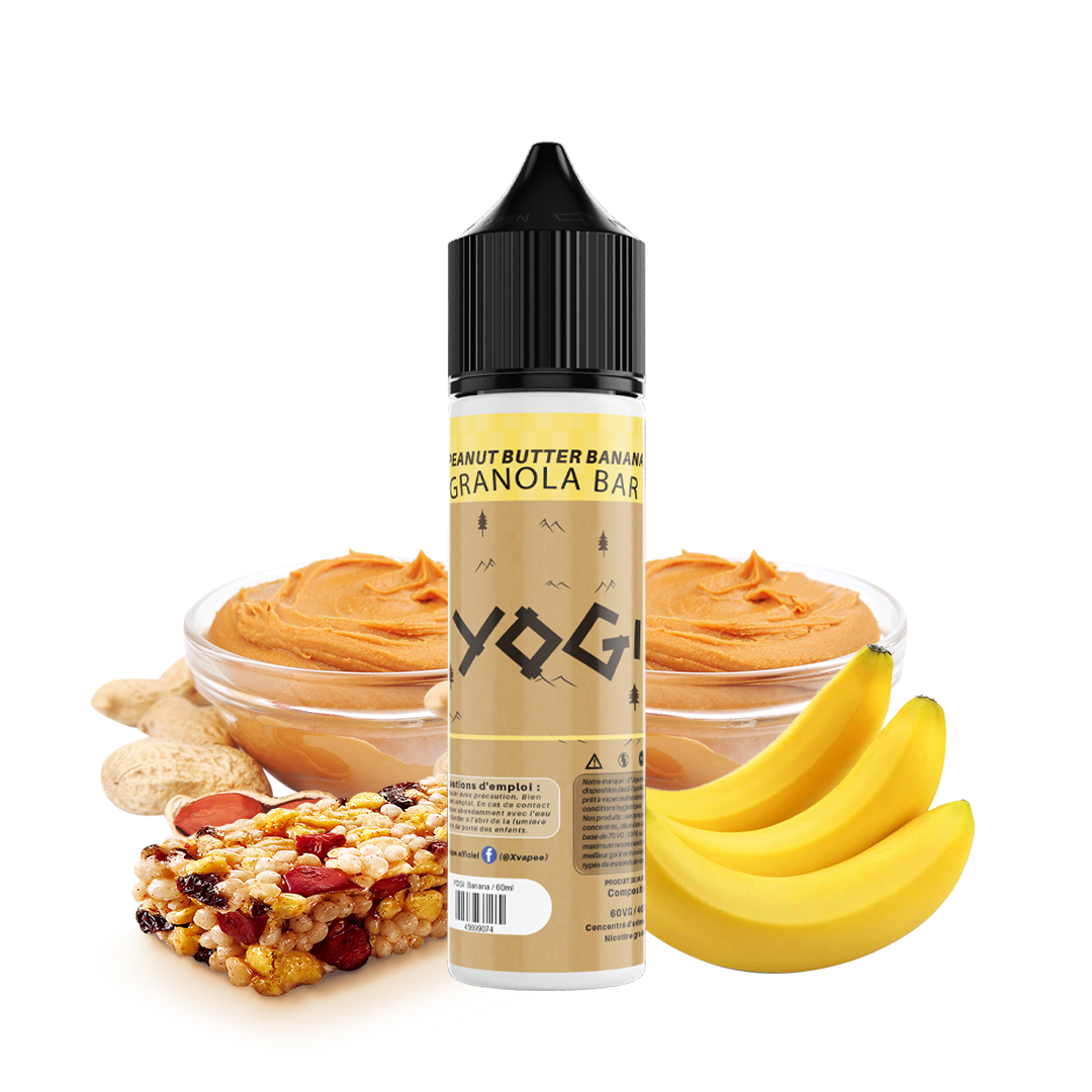 E-liquide DIY Yogi Banana Granola Bar E-liquide DIY xvape.ma Maroc.
