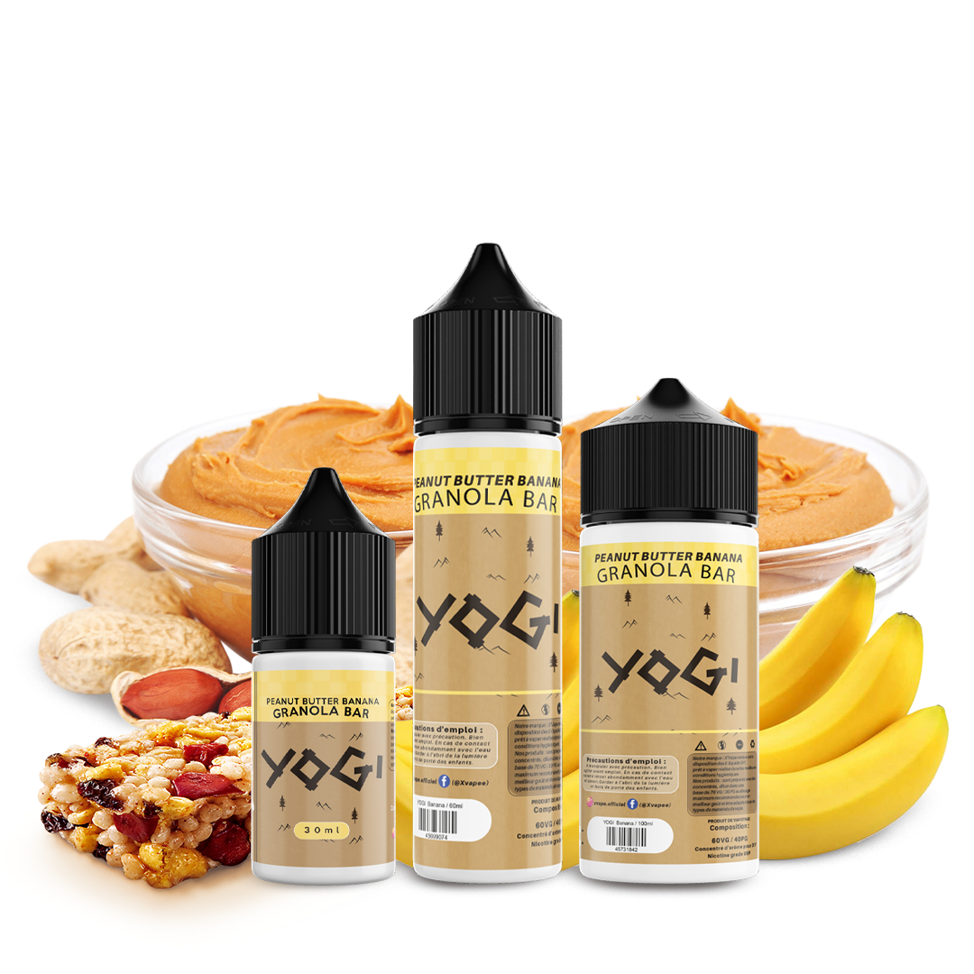 E-liquide DIY Yogi Banana Granola Bar E-liquide DIY xvape.ma Maroc.