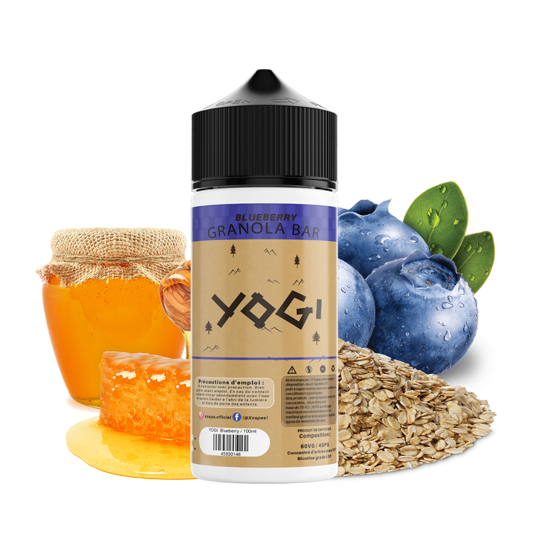 E-liquide DIY Yogi Blueberry Granola Bar E-liquide DIY xvape.ma Maroc.