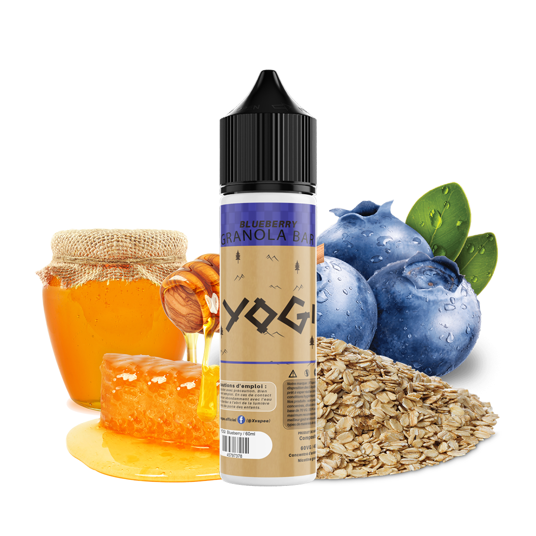 E-liquide DIY Yogi Blueberry Granola Bar E-liquide DIY xvape.ma Maroc.