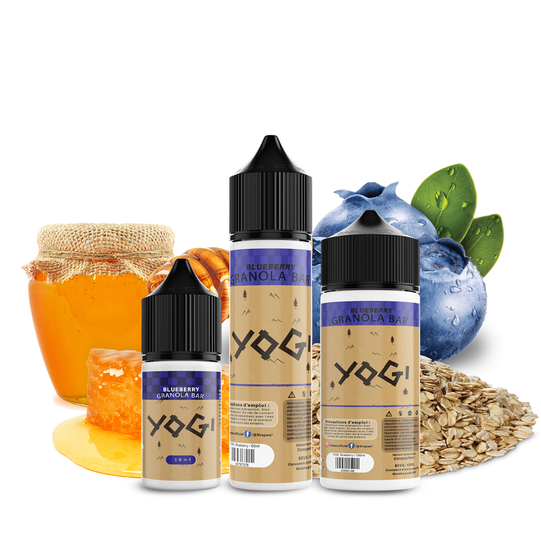 E-liquide DIY Yogi Blueberry Granola Bar E-liquide DIY xvape.ma Maroc.