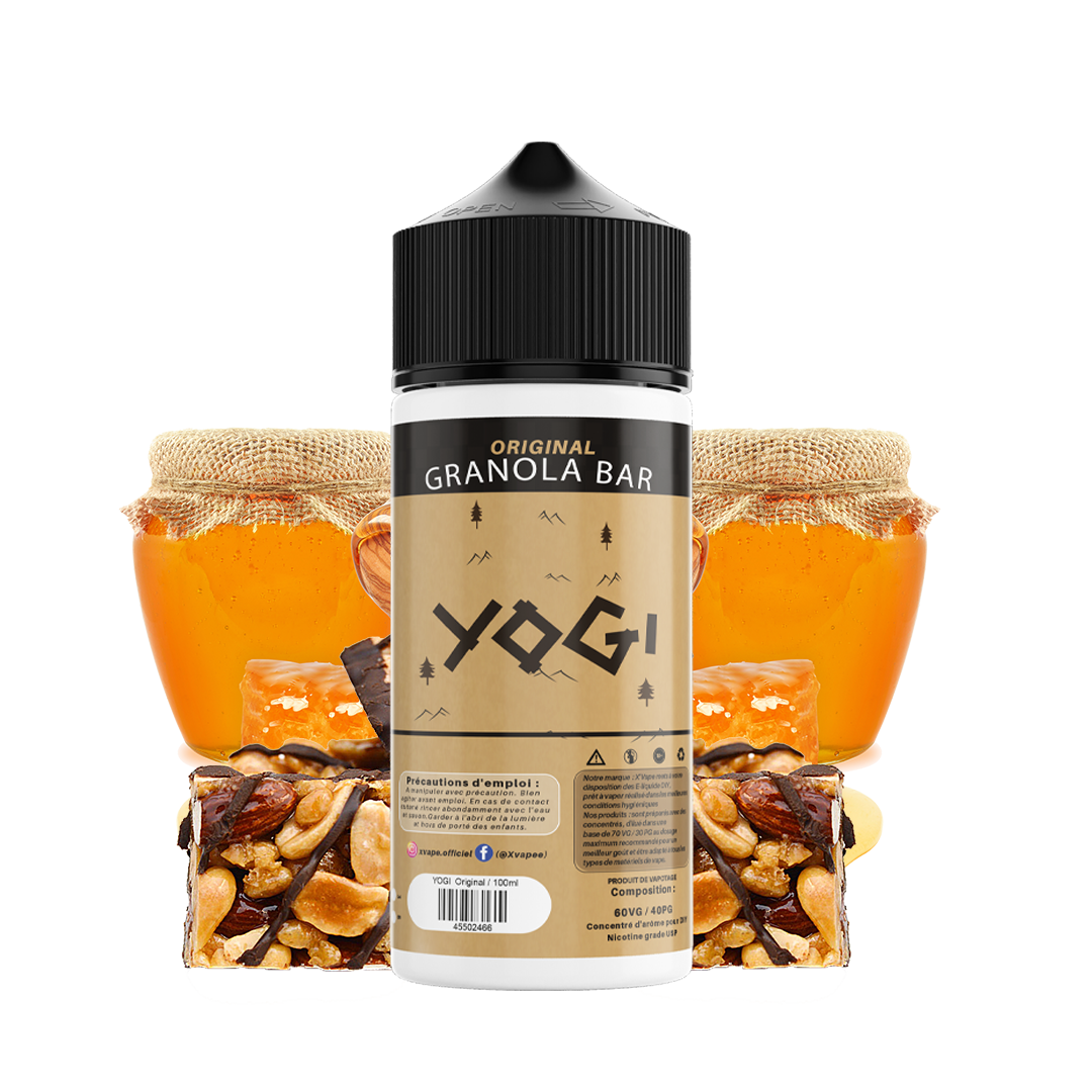 E-liquide DIY Yogi Original Granola Bar E-liquide DIY xvape.ma Maroc.