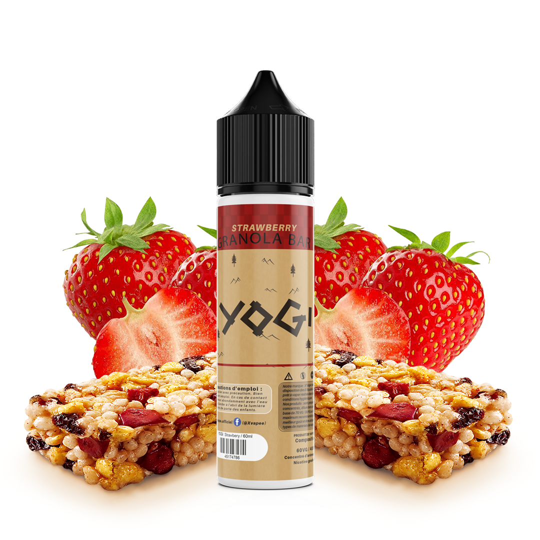 E-liquide DIY Yogi Strawberry Granola Bar E-liquide DIY xvape.ma Maroc.