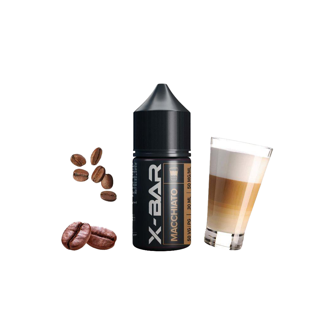 X-BAR LIQUIDE 30ML MACCHIATO 50MG X-BAR LIQUIDE 30ML MACCHIATO 50MG