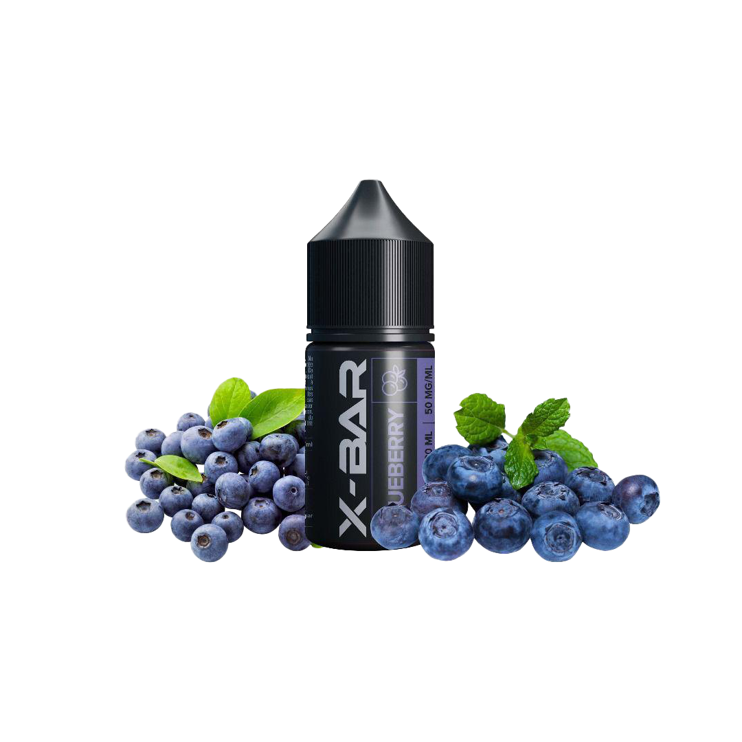 X-BAR LIQUIDE 30ML  BLUEBERRY 50MG